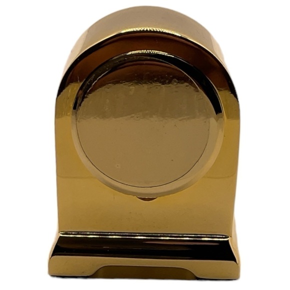 Quartex Gold Mini Tabletop Clock - Picture 2 of 2